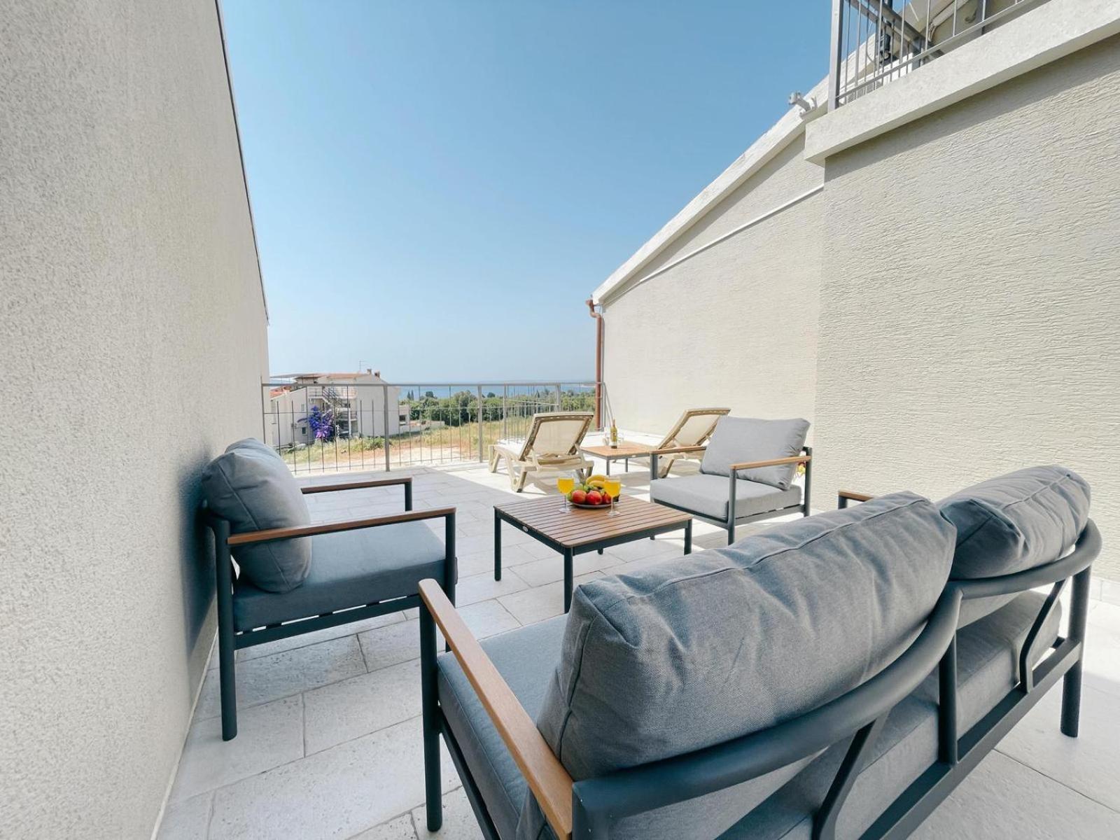 Caramel Comforts With Sea View In Stinjan Only 300 Meters From The Beach Pula Exterior foto